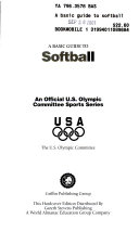 A Basic Guide to Softball cover