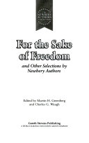 For the Sake of Freedom and Other Selections by Newbery Authors cover