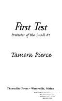 First Test cover