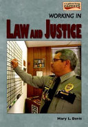Working in Law and Justice cover