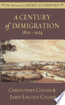 A Century of Immigration: 1820-1924 cover