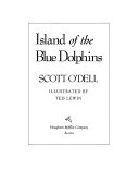 Island of the Blue Dolphins cover
