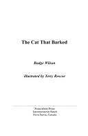 The Cat That Barked cover