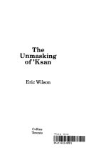 The Unmasking of 'Ksan cover