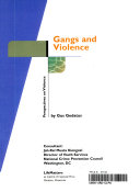 Gangs and Violence cover