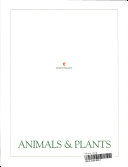 Animals & Plants (Creative Ed.) cover