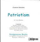 Patriotism cover