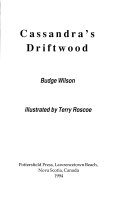 Cassandra's Driftwood cover