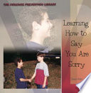 Learning How to Say You Are Sorry cover