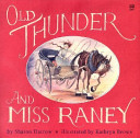 Old Thunder and Miss Raney cover