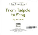 From Tadpole to Frog cover