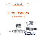 I Like Oranges cover