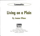 Living on a Plain cover