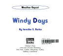 Windy Days cover