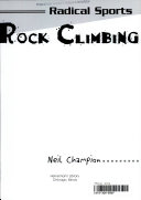 Rock Climbing (Radical Sports) cover
