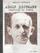 Adolf Eichmann: Engineer of Death cover