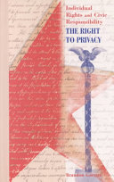 The Right to Privacy cover