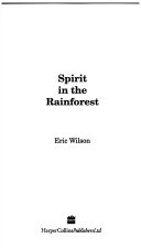 Spirit in the Rainforest cover