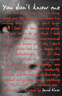 You Don't Know Me cover