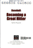 Baseball: Becoming a Great Hitter cover