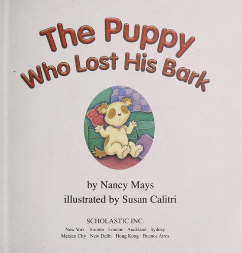 The Puppy Who Lost His Bark cover