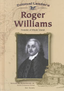 Roger Williams: Founder of Rhode Island cover