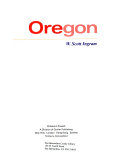 Oregon cover