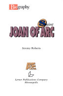 Saint Joan of Arc cover