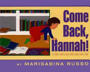 Come Back, Hannah! cover