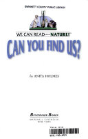 Can You Find Us? cover
