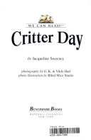 Critter Day cover