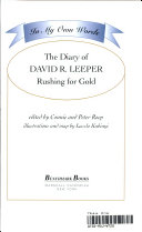 The Diary of David R. Leeper: Rushing for Gold cover