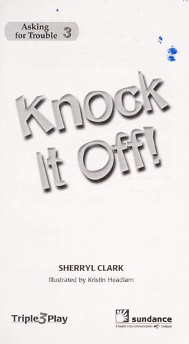 Knock It Off! cover