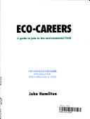 Eco-Careers cover