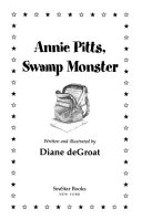 Annie Pitts, Swamp Monster cover