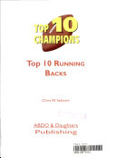 Top 10 Running Backs cover