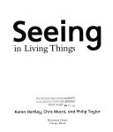Seeing in Living Things cover
