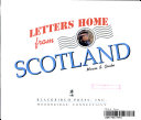 Letters Home from Scotland cover