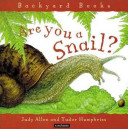 Are You a Snail? cover