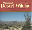 Watching Desert Wildlife cover