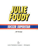 Julie Foudy: Soccer Superstar cover