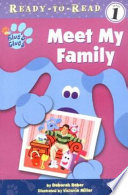 Blue's Clues: Meet My Family cover