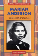 Marian Anderson: Singer and Humanitarian cover