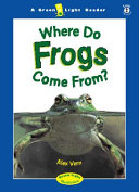 Where Do Frogs Come From? cover