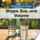 Shape, Size, and Volume cover
