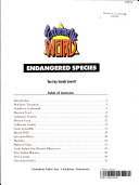 Extremely Weird Endangered Species cover