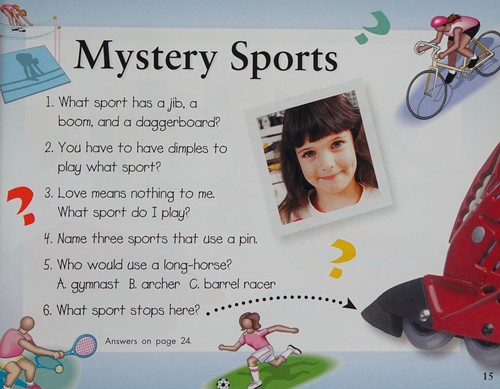 Sports Matters: A Magazine for Kids cover