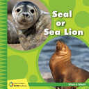 Seal or Sea Lion cover