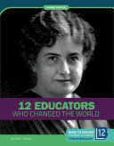 12 Educators Who Changed the World cover