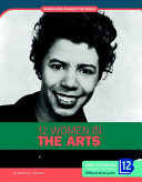 12 Women in the Arts cover